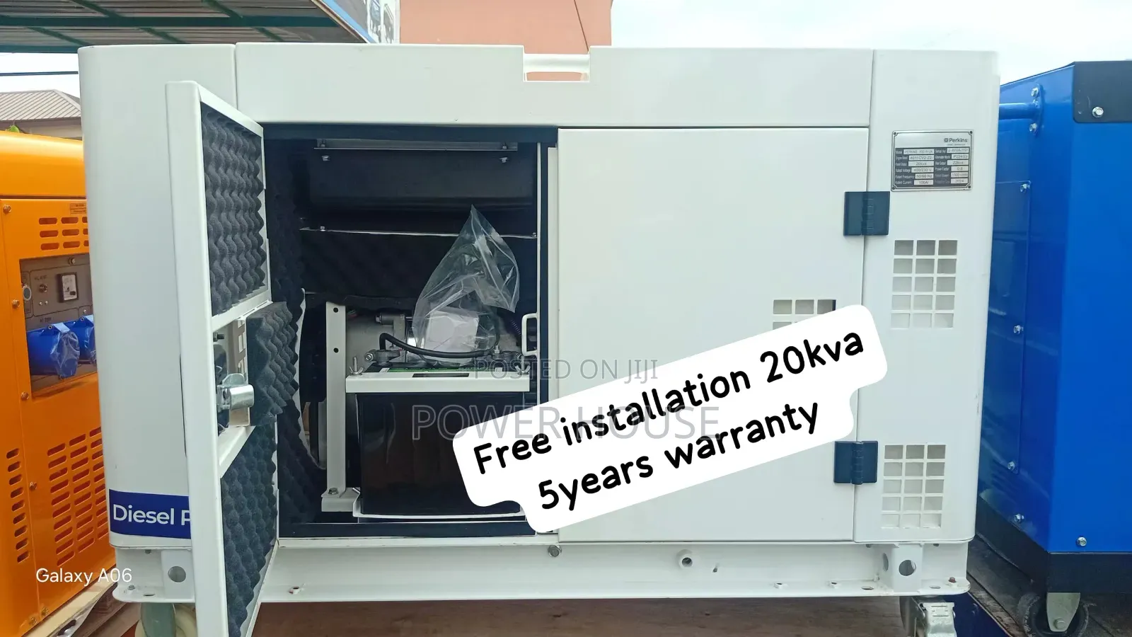 Power Supply With the High-Performance Perkins 20kva Generator