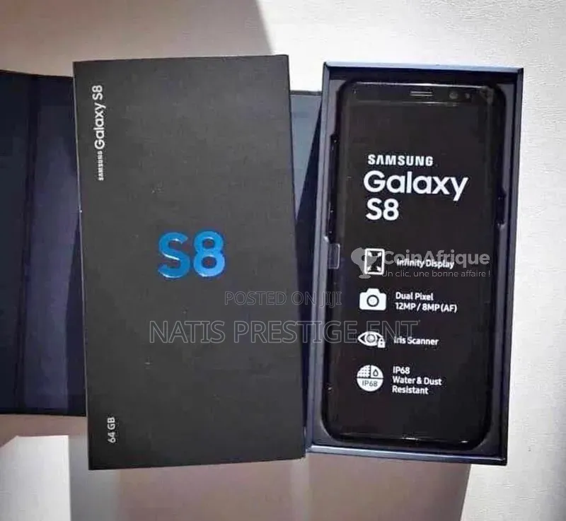 New Samsung Galaxy S8 64 GB Black