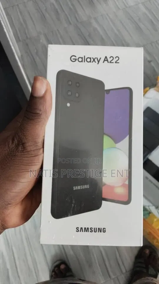 New Samsung Galaxy A22 128 GB Black