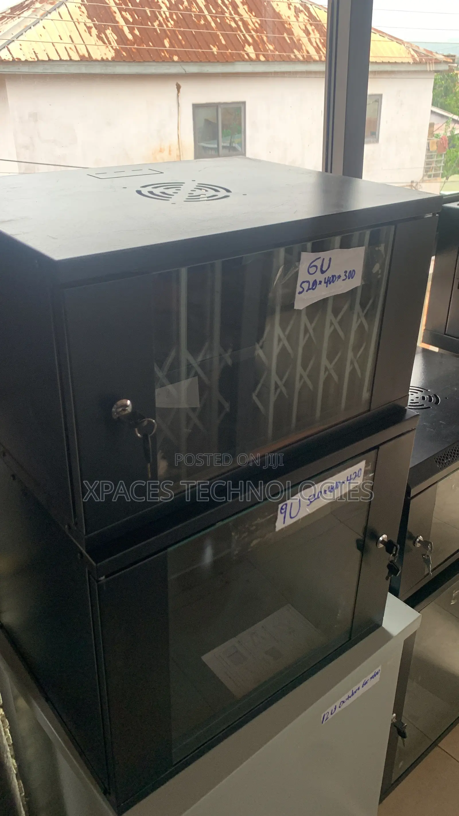 6u Rack Wall Mount 19"Cabinet,Heavy Weight 520hx 400wx300