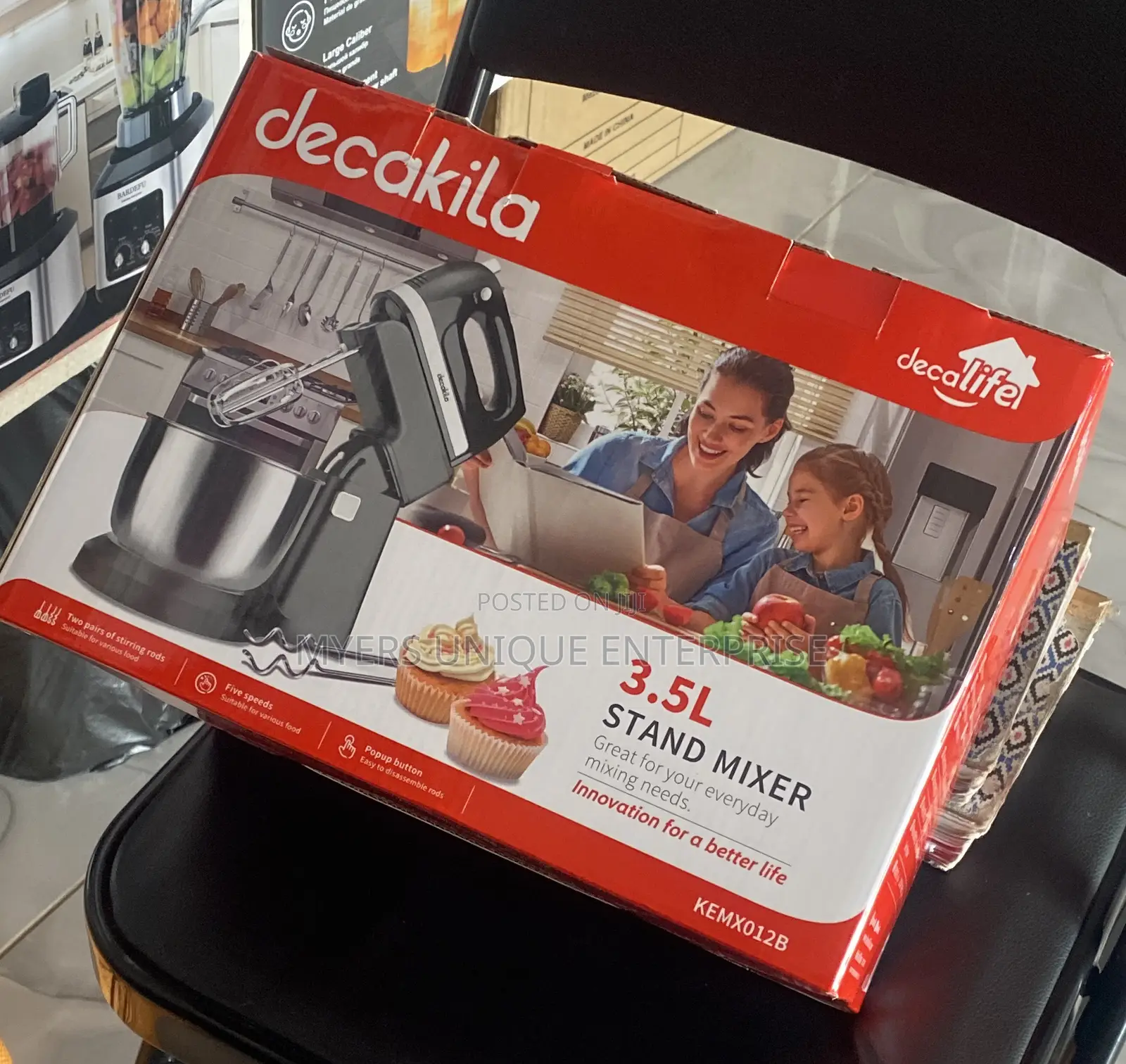 Big Bowl 3.5l Stand Mixer-Decakila Original