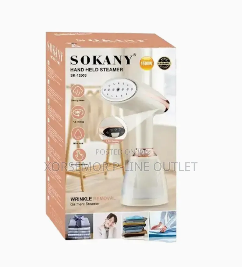 Sokany Sk-12003 Rapid Steamer With 15-Second Heat-Up 260ml Detachable