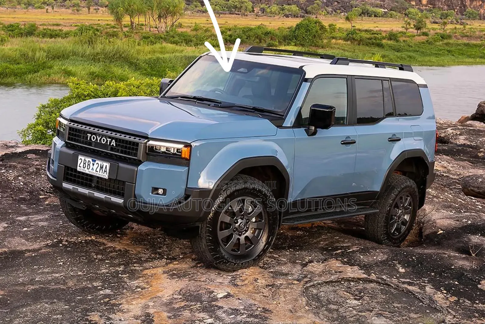 2024 Toyota Landcruiser Prado Windscreen Available