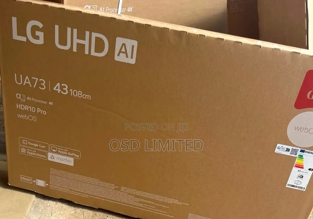 World Cup Promo Lg 43" Ua73 With Built-in Netflix Disney+