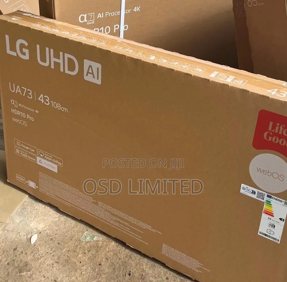 World Cup Promo Lg 43" Ua73 With Built-in Netflix Disney+