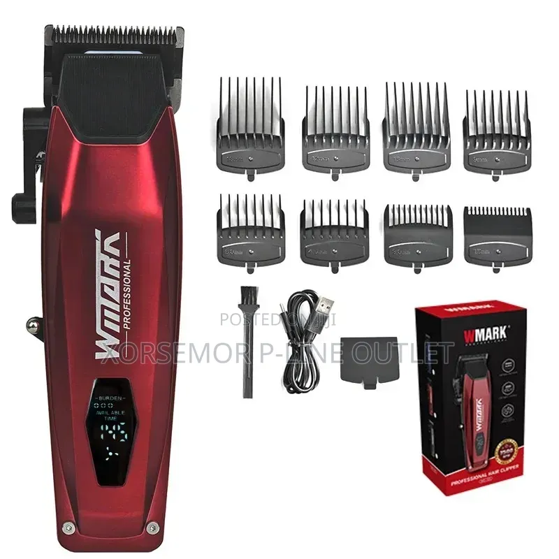 Wmark Ng-125 Salon Series Hair Clipper 5cr15 Stainless Steel Fixed