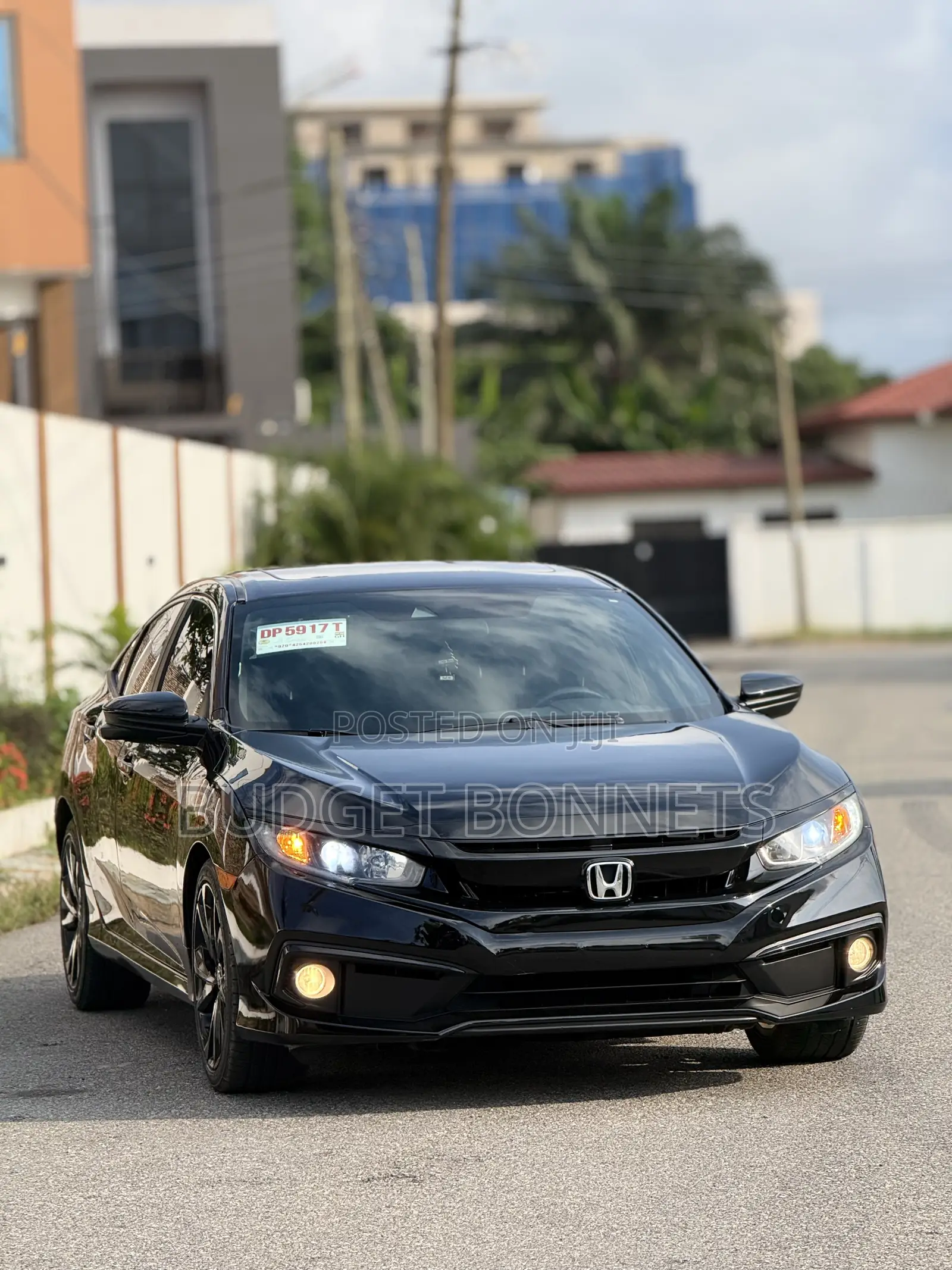 Honda Civic Sport Sedan 2019 Black