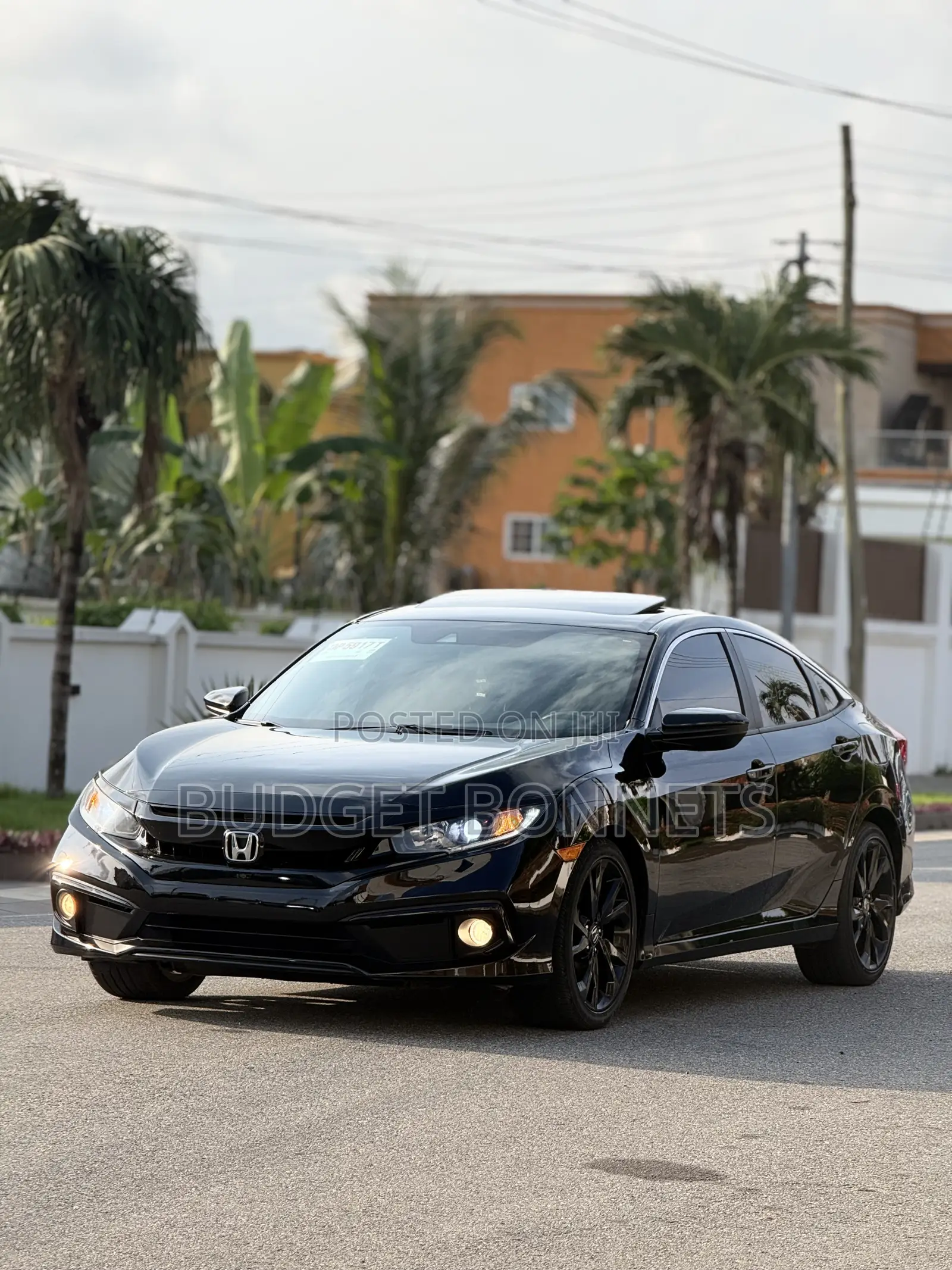 Honda Civic Sport Sedan 2019 Black