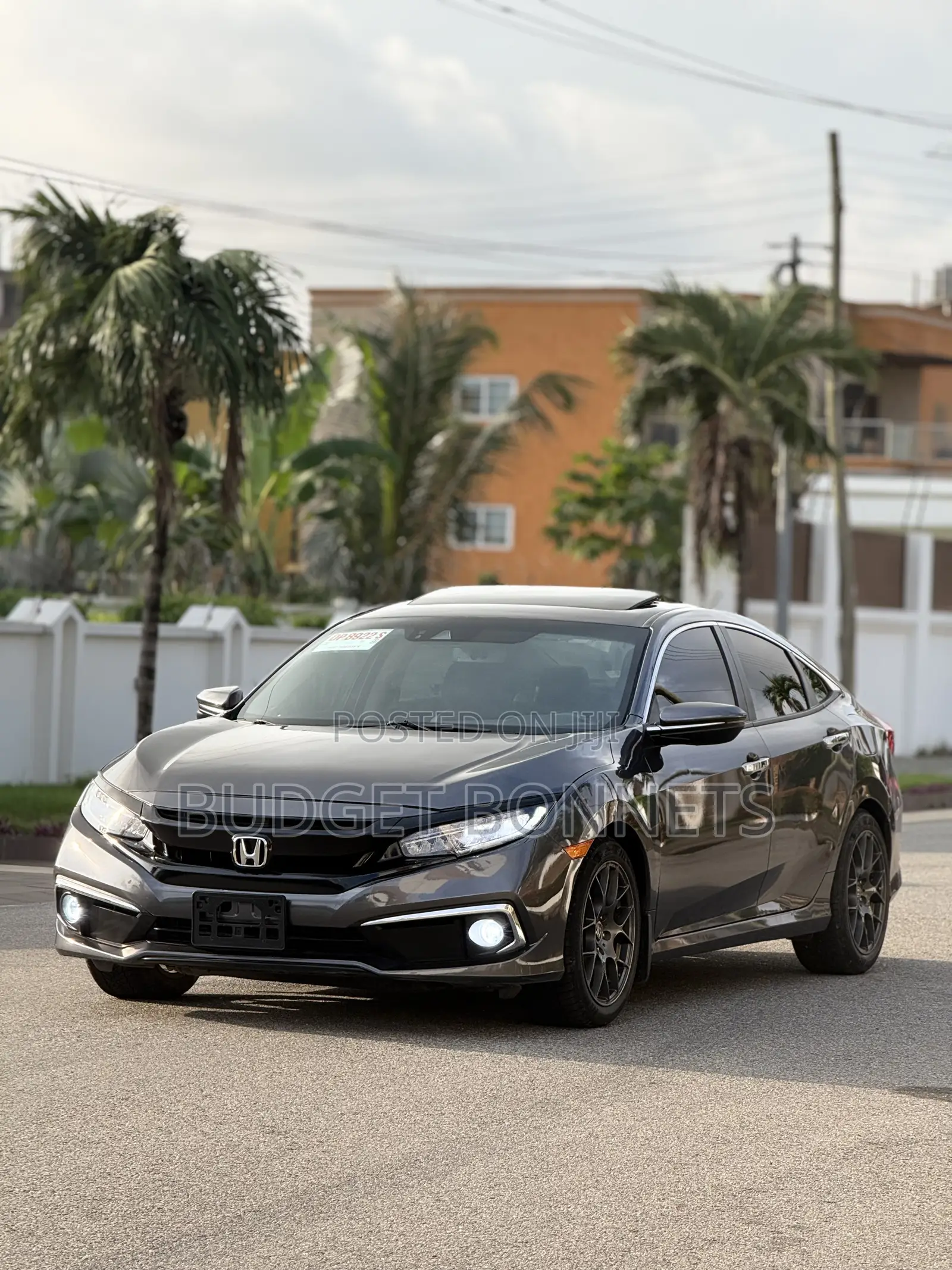 Honda Civic Touring Sedan 2020 Gray