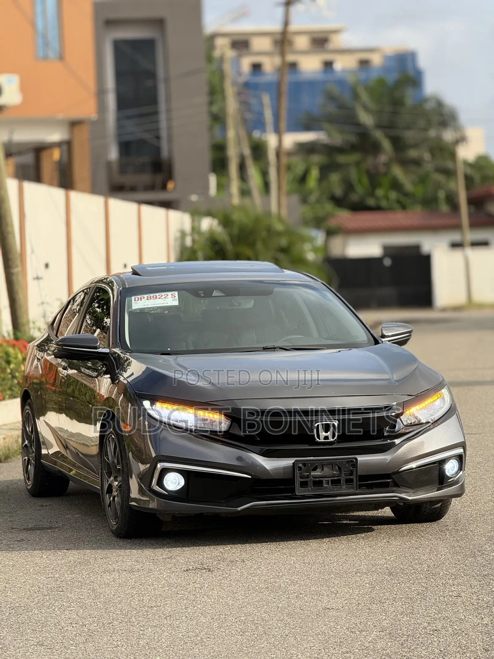 Honda Civic Touring Sedan 2020 Gray
