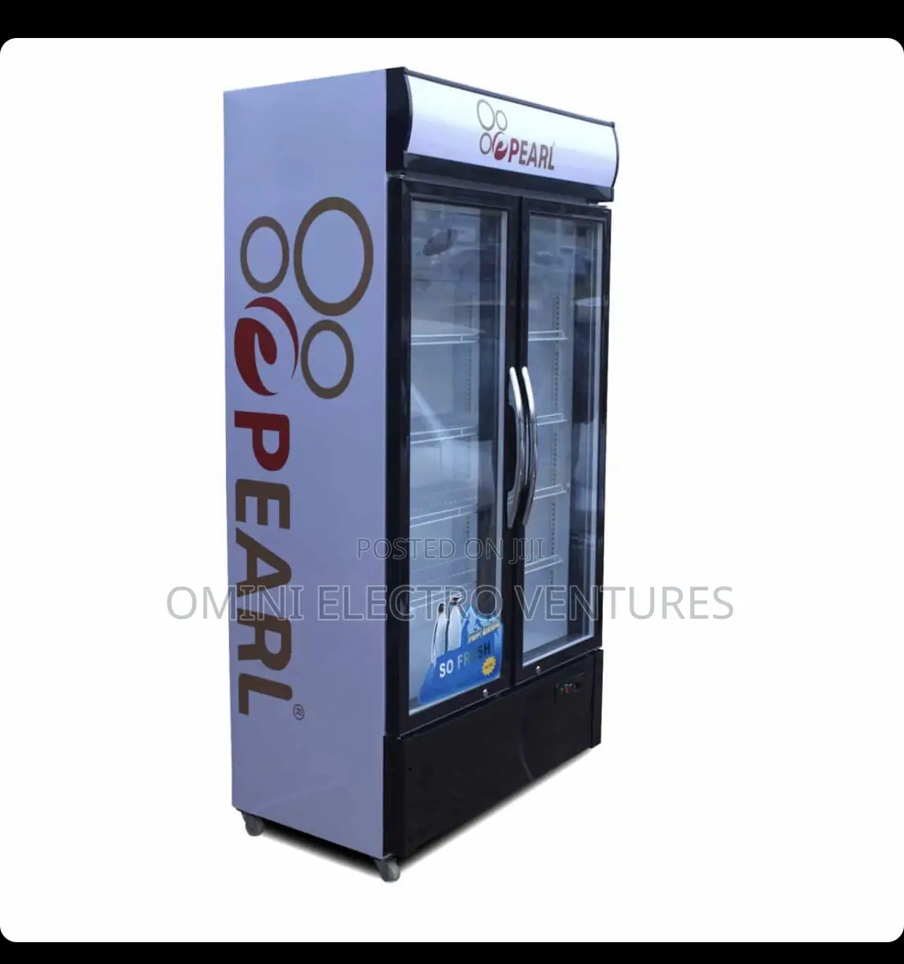 Excellent Pearl Double Door Showcase Frigde