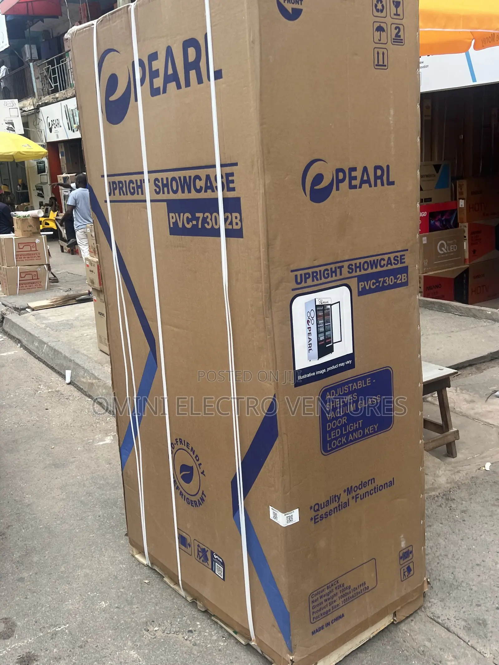 Excellent Pearl Double Door Showcase Frigde