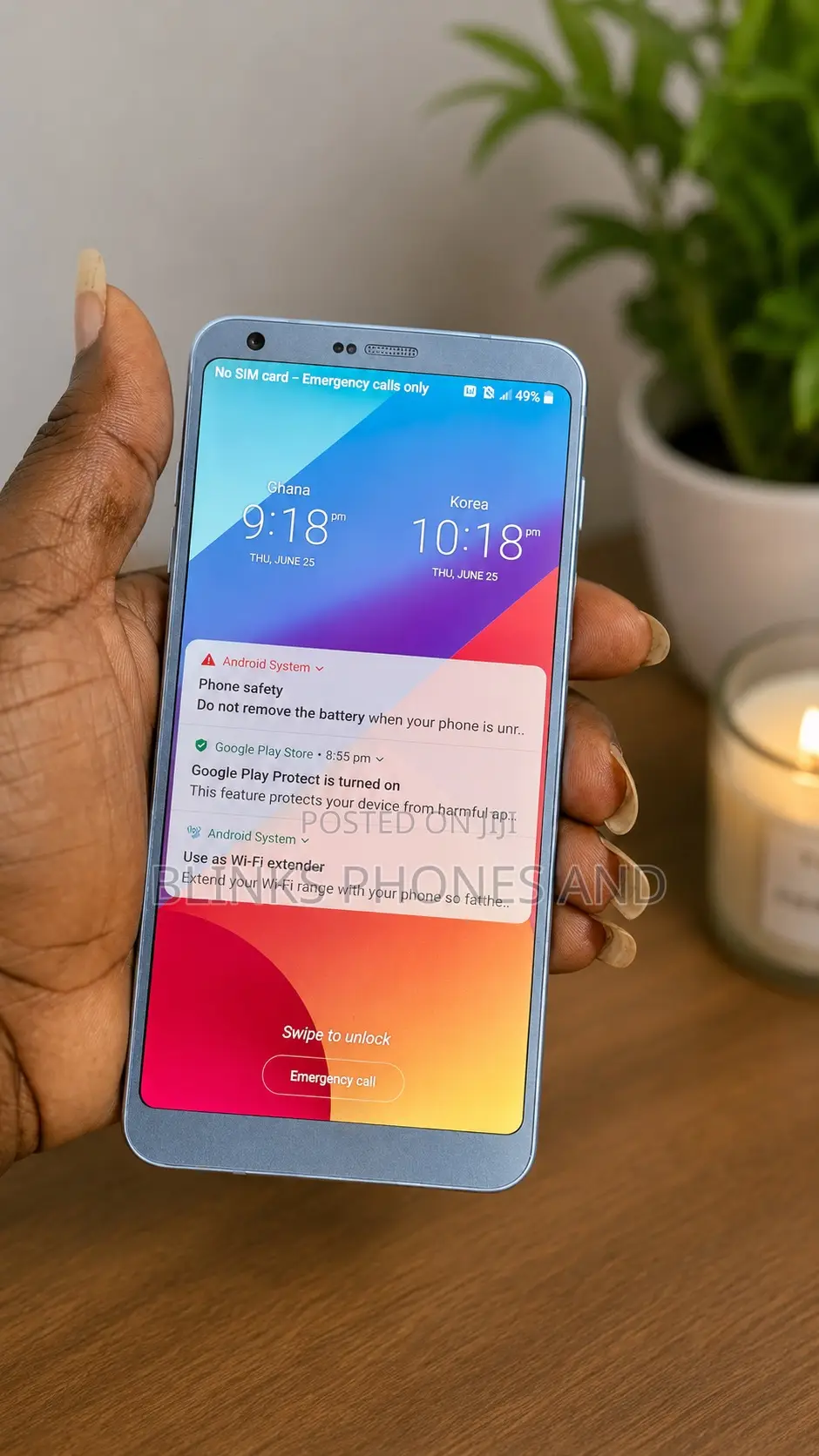 LG G6 64 GB Gray