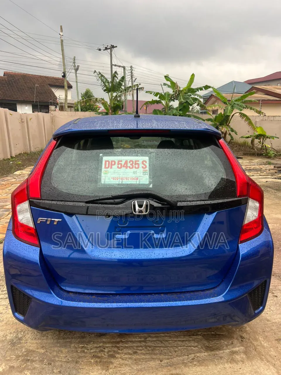 Honda Fit 2015 Blue