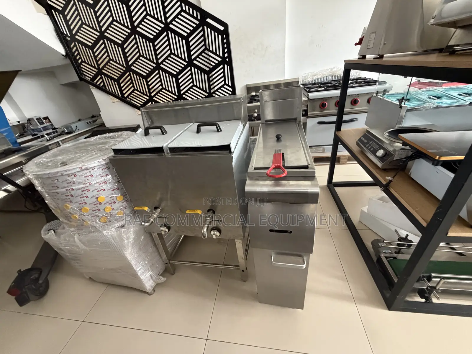Standing Gas Fryer Stainless Steel 28l