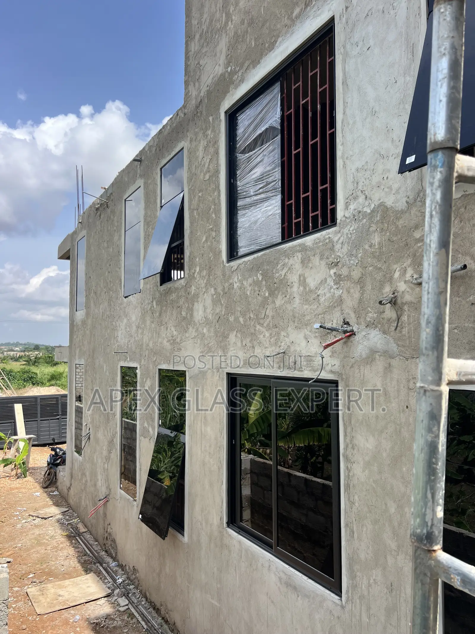 Frameless Awning Windows