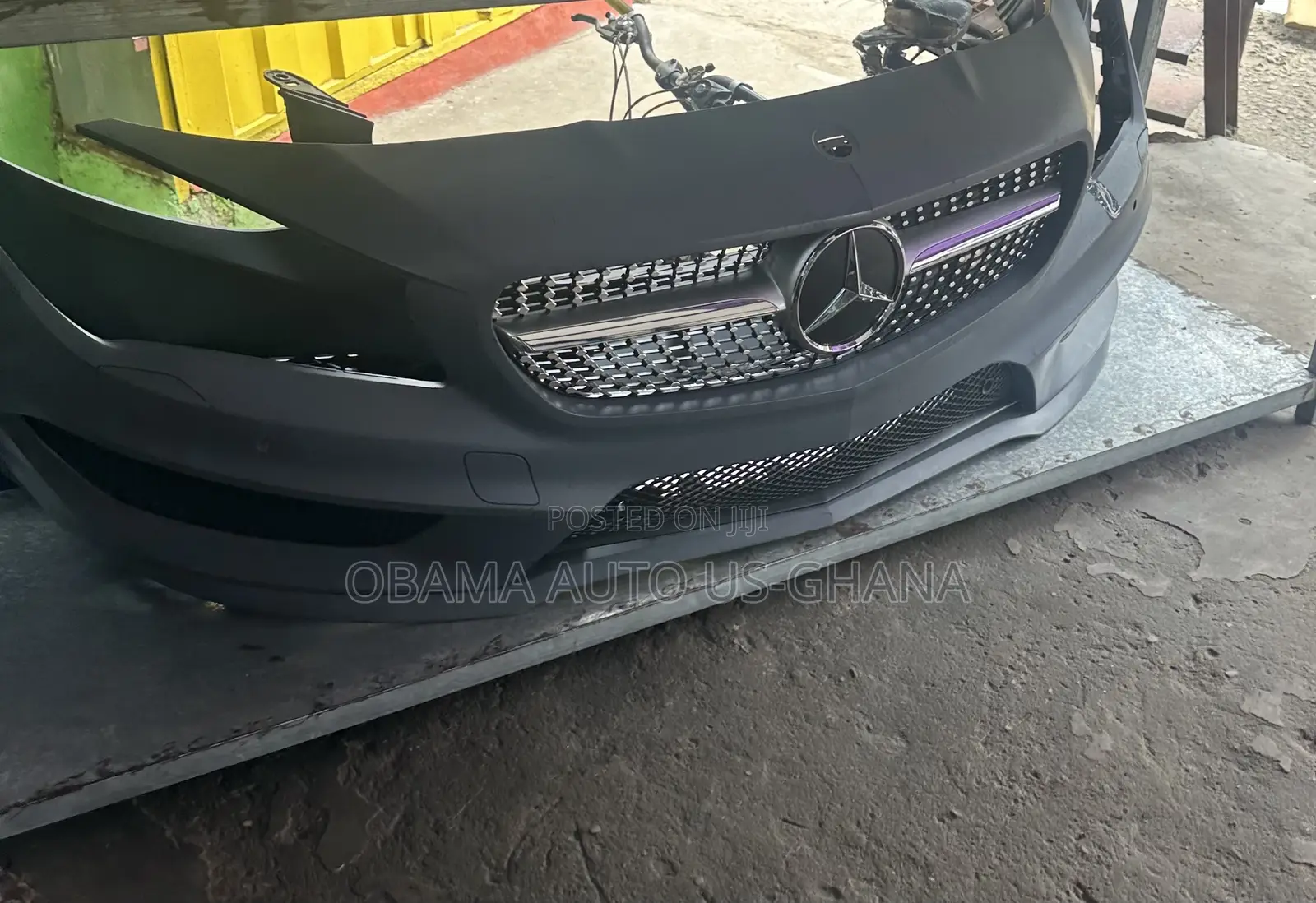 Mercedes Benz Cla Class W117 Front Bumper 2014 2015 2016 2017 2018 -19