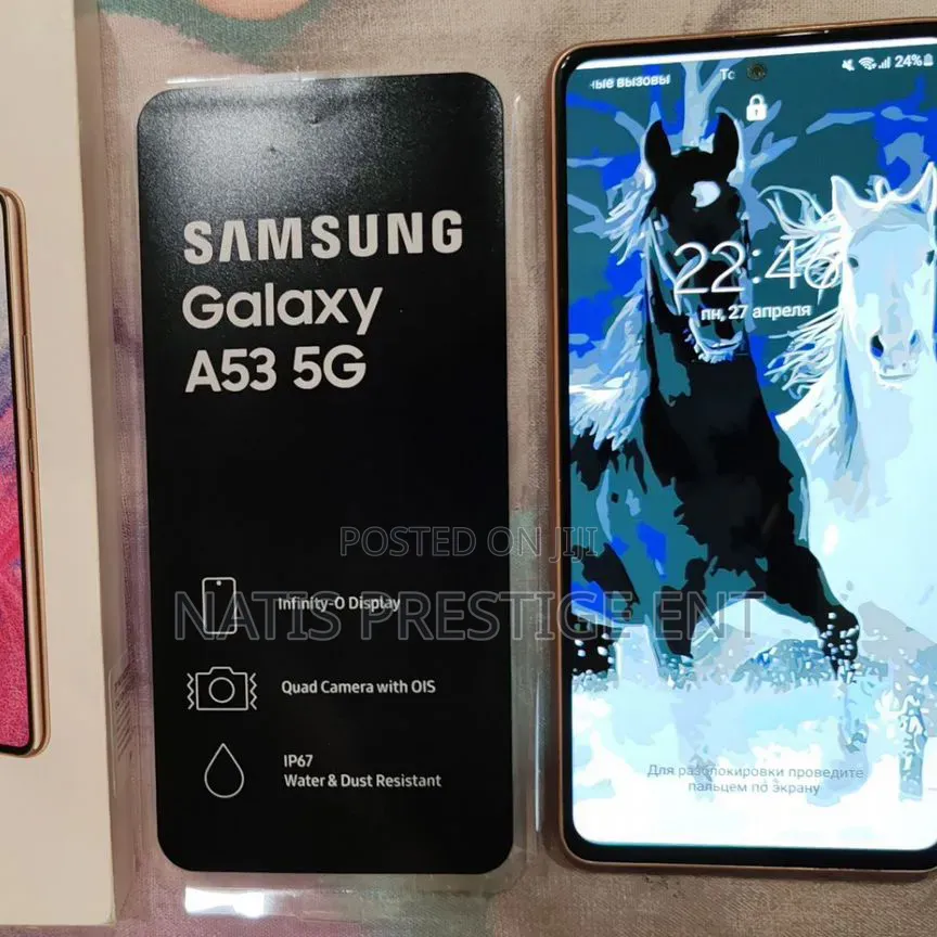 New Samsung Galaxy A53 5G 256 GB Black