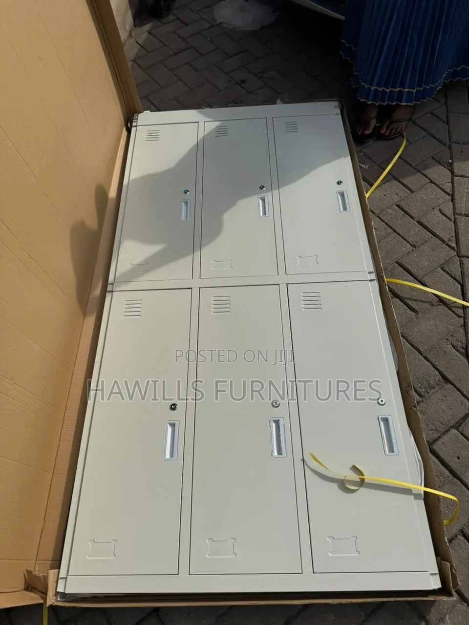 6 - Locker Storage Cabinet