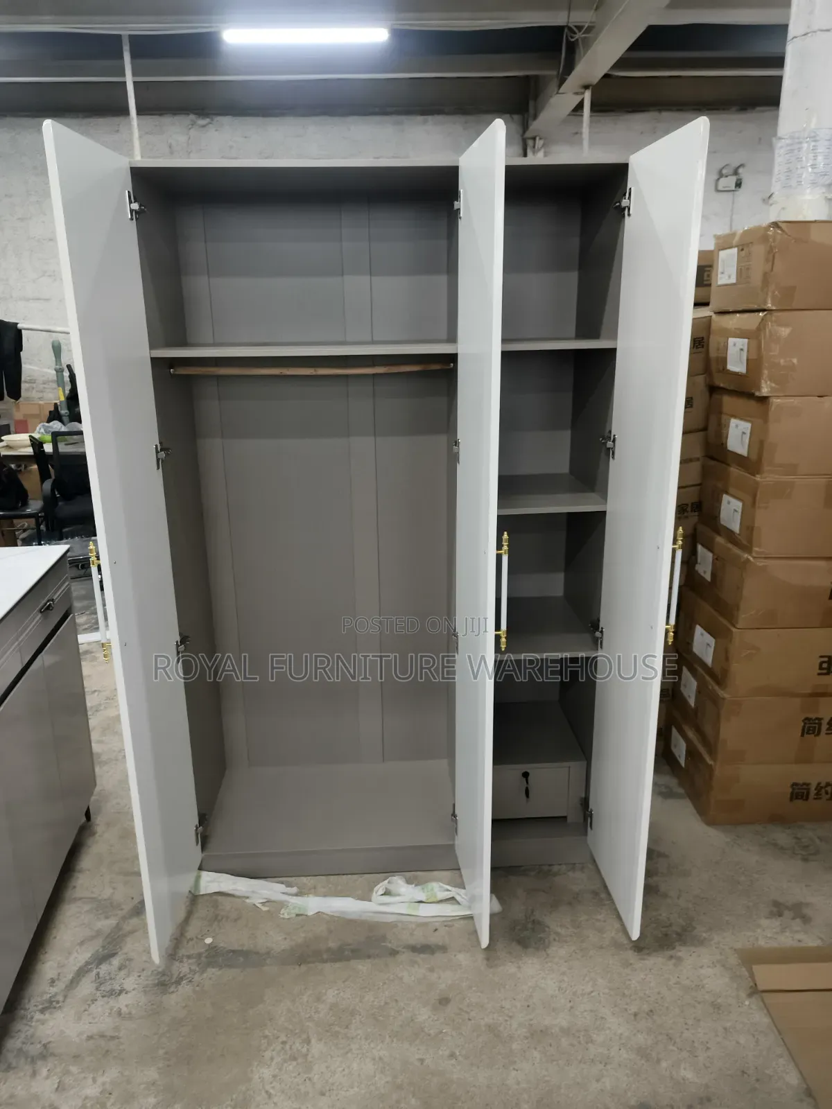Heavy Duty Wooden Wardrobe