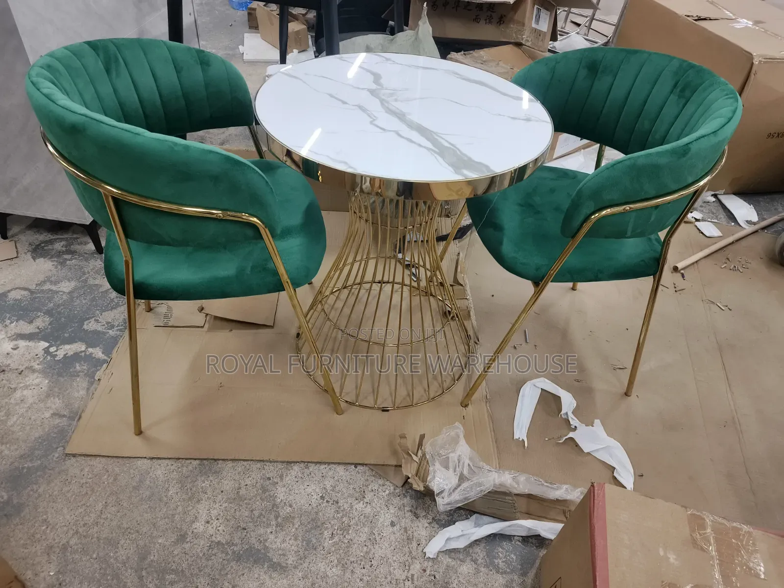 Modern 3-Piece Leisure or Dining Furniture Set