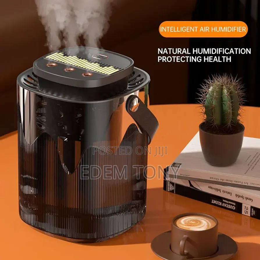 3-Liter Humidifier - Triple Spray Nozzles for Bedroom or Large Rooms