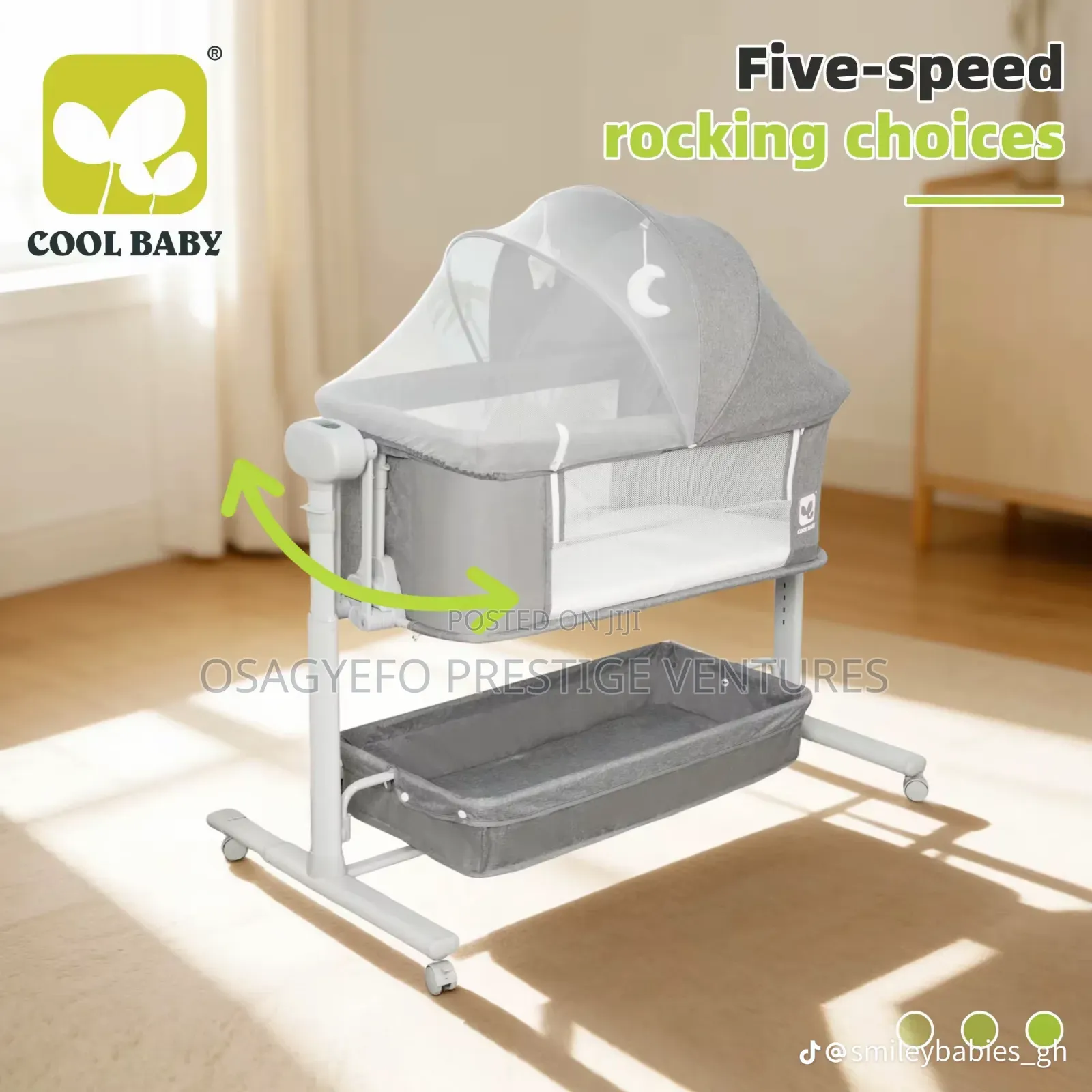 Cool Baby 4in1 Bassinet Of