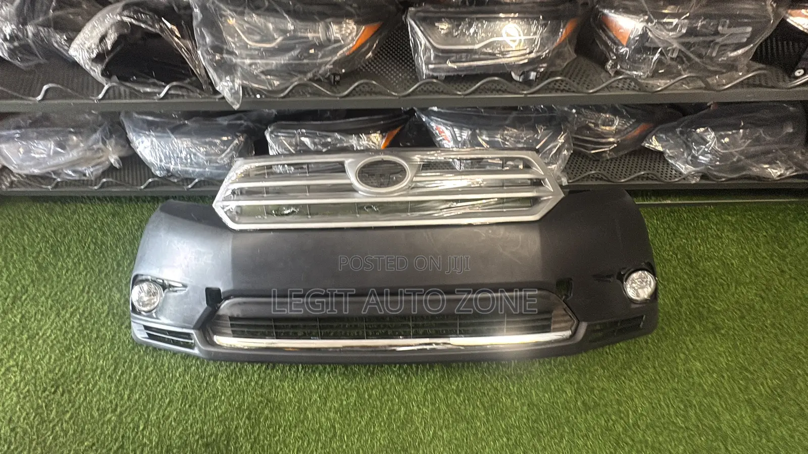 Toyota Highlander 2012,2013,2014, Front Bumper Complete