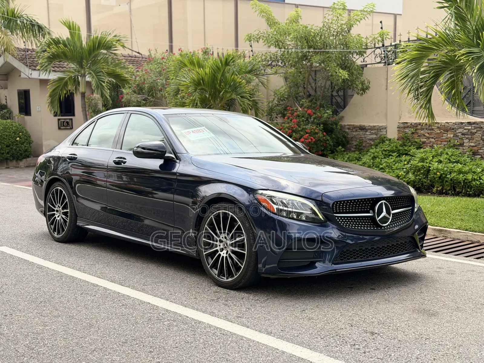 Mercedes-Benz C300 Base C300 AWD 4MATIC Sedan 2019 Blue