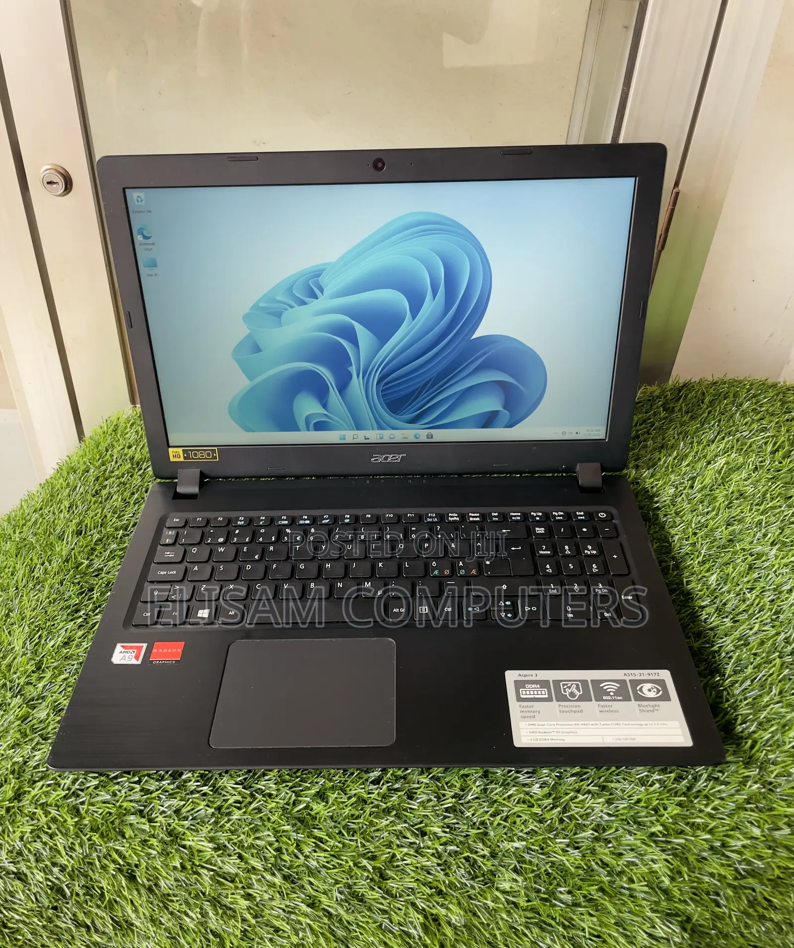 Laptop Acer Aspire A315 21 4GB SSD 128GB