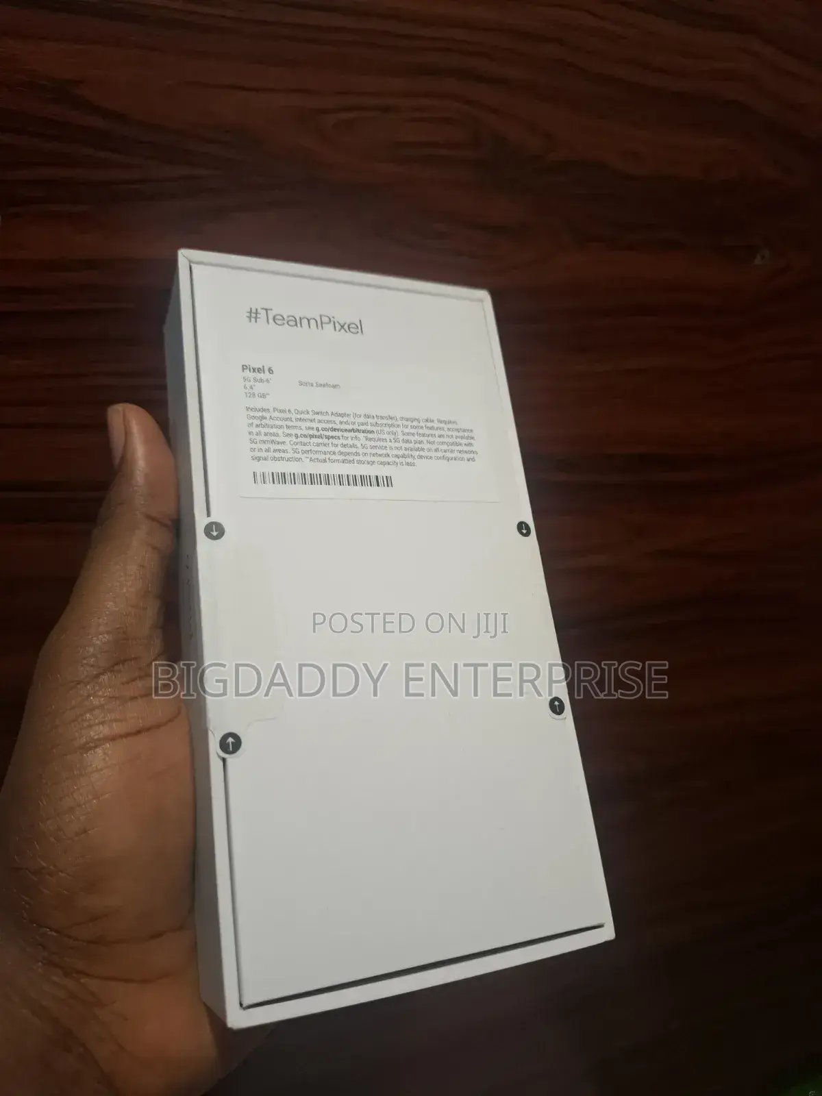 New Google Pixel 6 128 GB Rose Gold