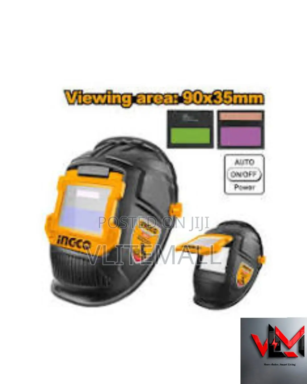 Ingco Auto-darkening Welding Helmet Ahm009