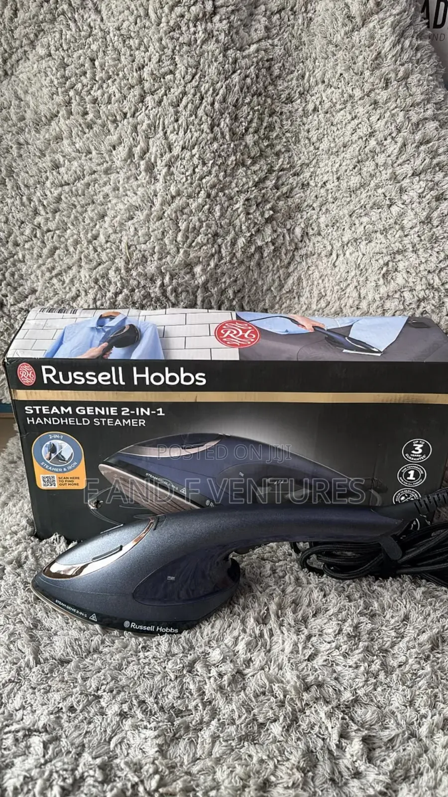 2 in 1 Russell Hobbs Garment Steam - Uk