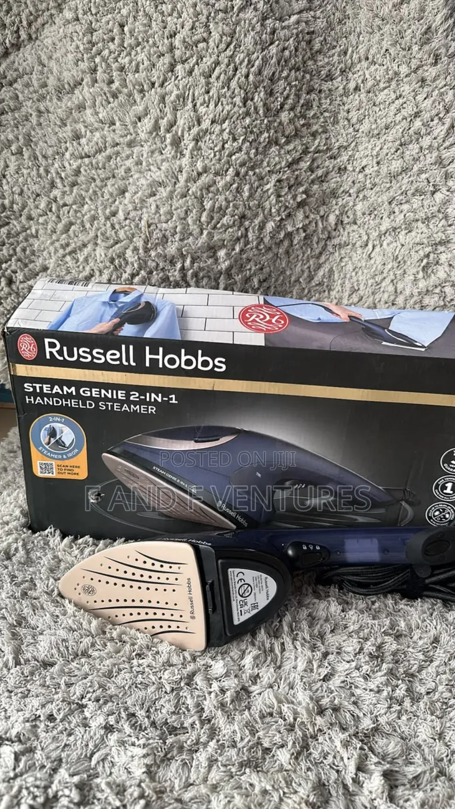 2 in 1 Russell Hobbs Garment Steam - Uk