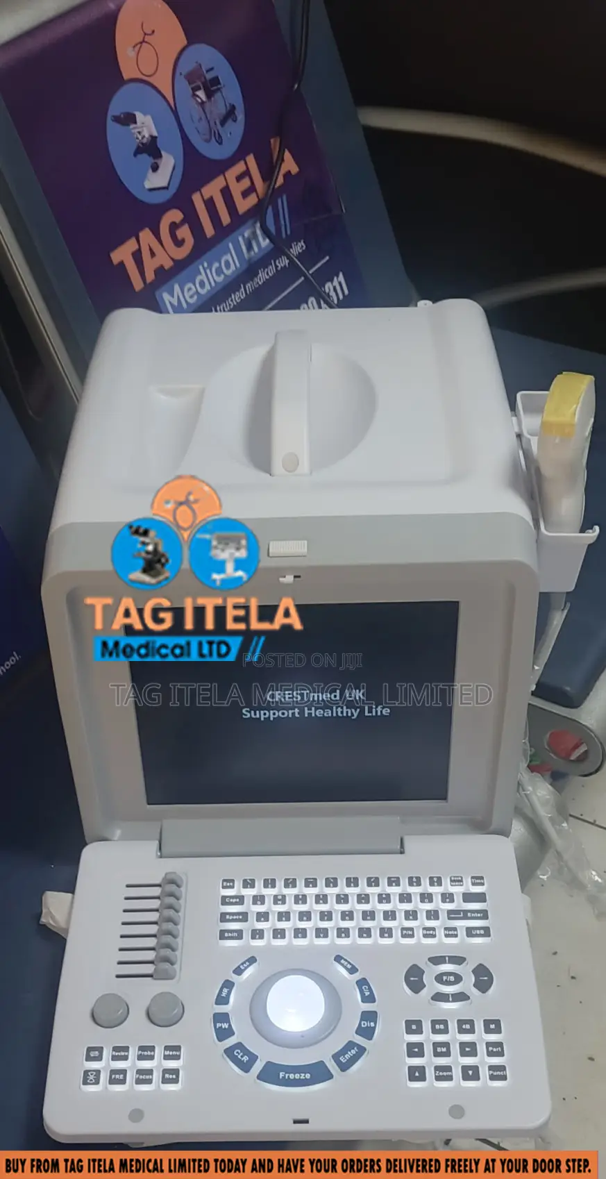 Ultrasound Machine (2d Tabletop With Single Probe)