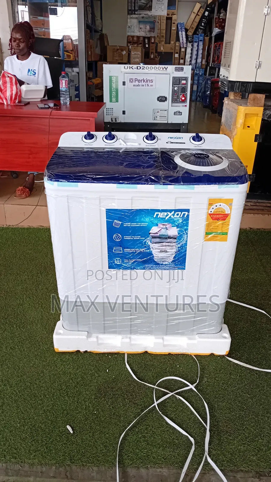 Durable Nexon 12kg Washing Machine – Easy to Use
