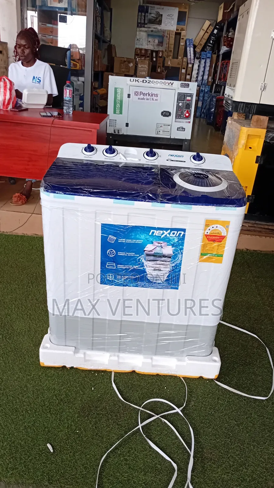 Nexon 12kg Full Automatic Washing Machine – Premium Quality