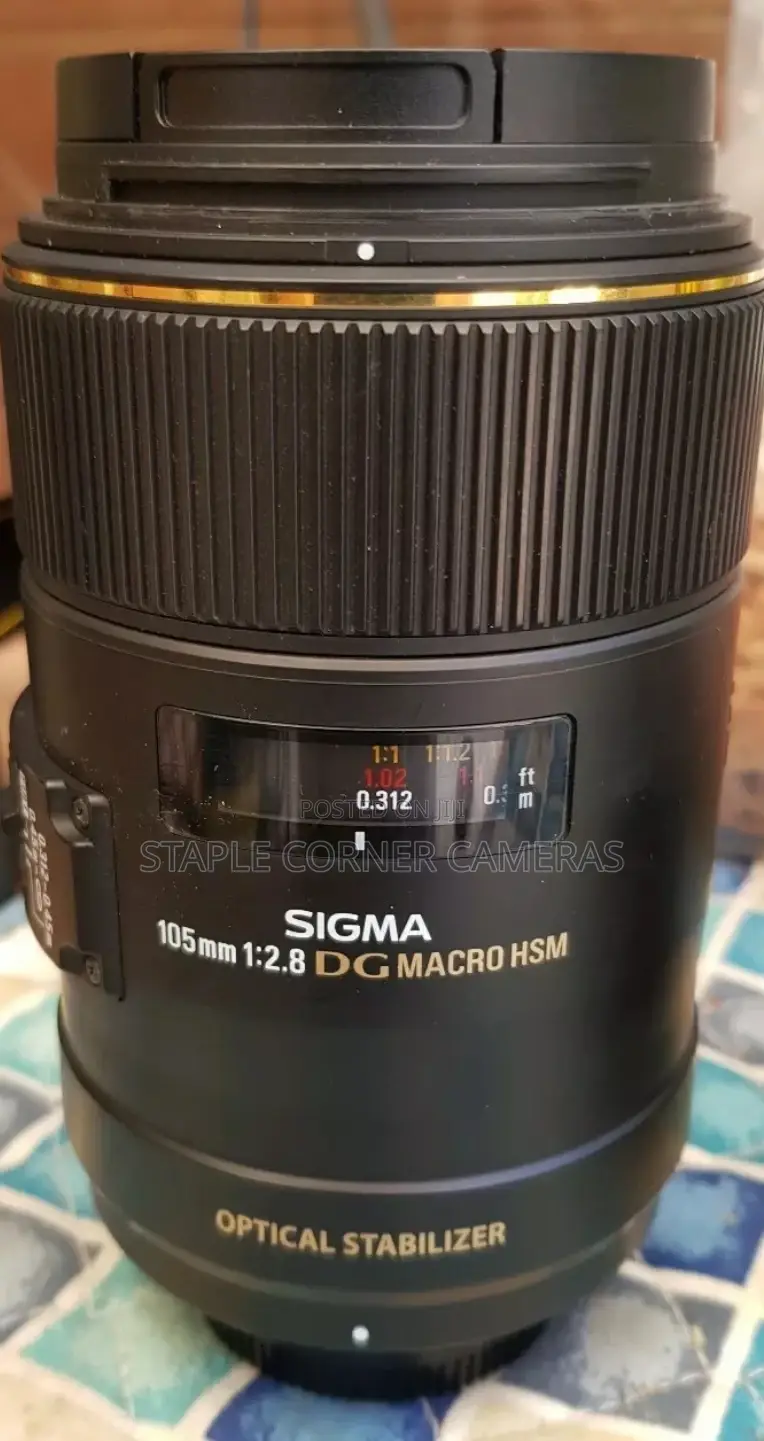 Sigma EX 105mm F/2.8 OS HSM Dg Lens