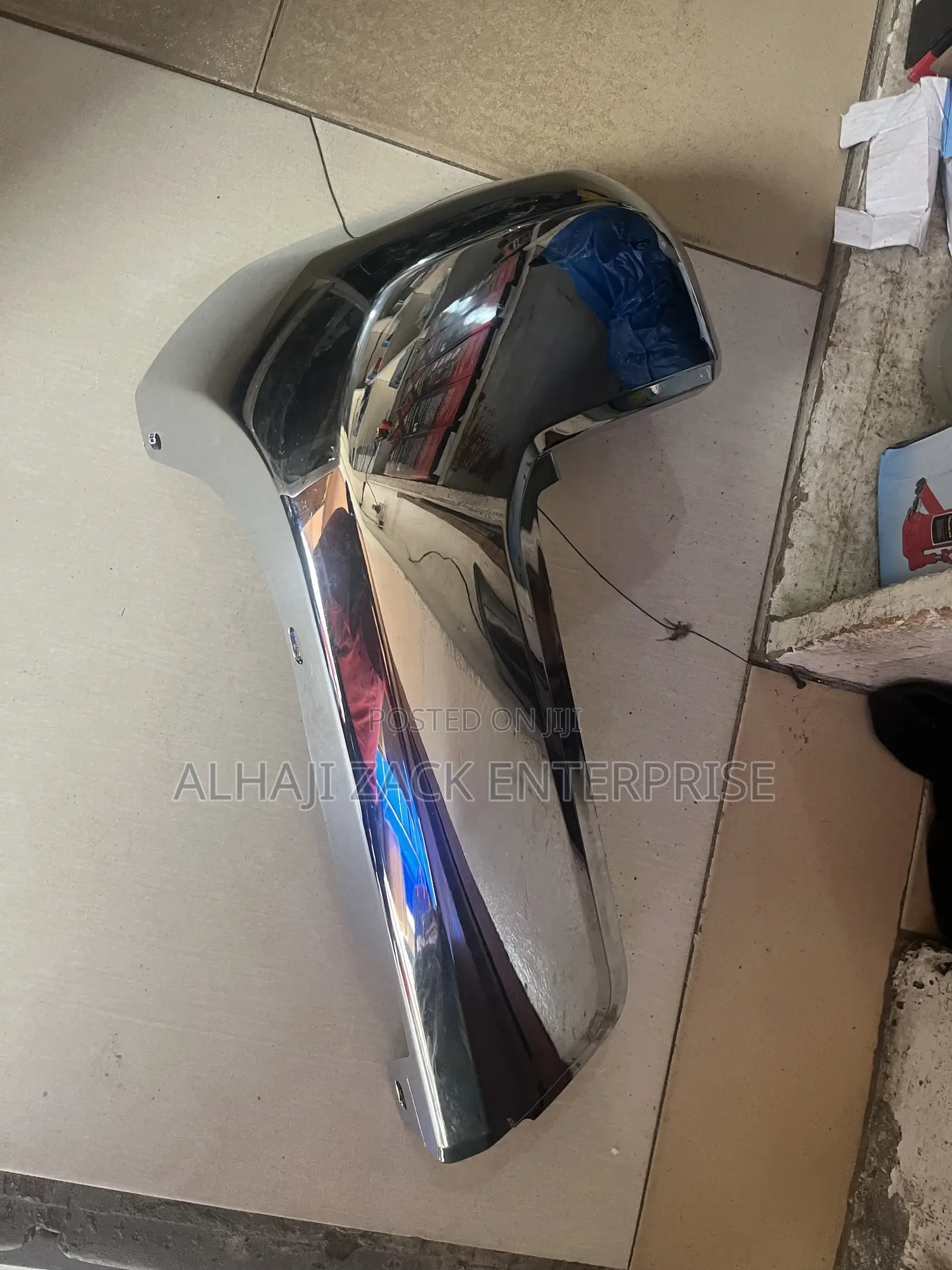 Tacoma 2016 Back Bumper Chrome