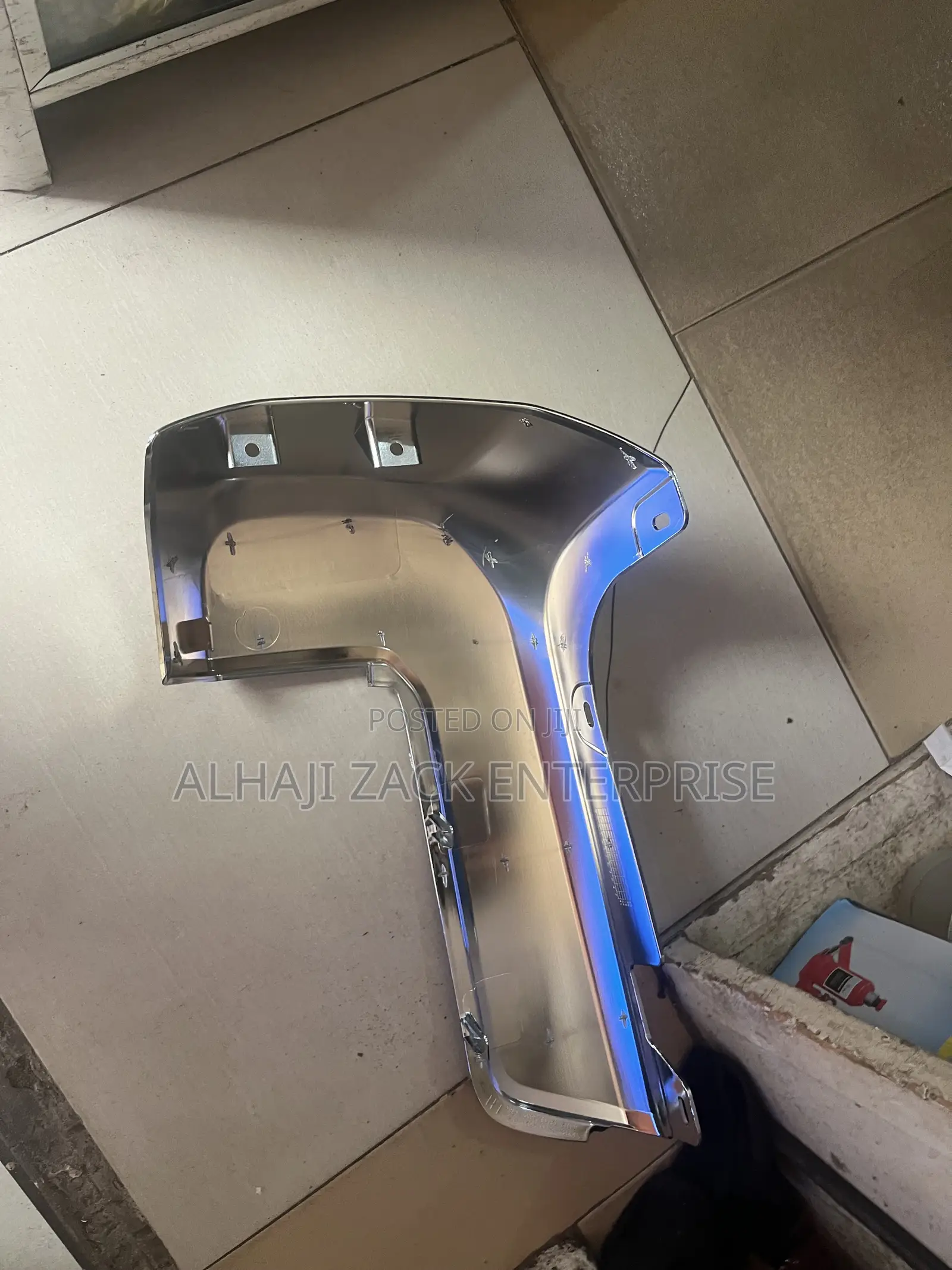 Tacoma 2016 Back Bumper Chrome