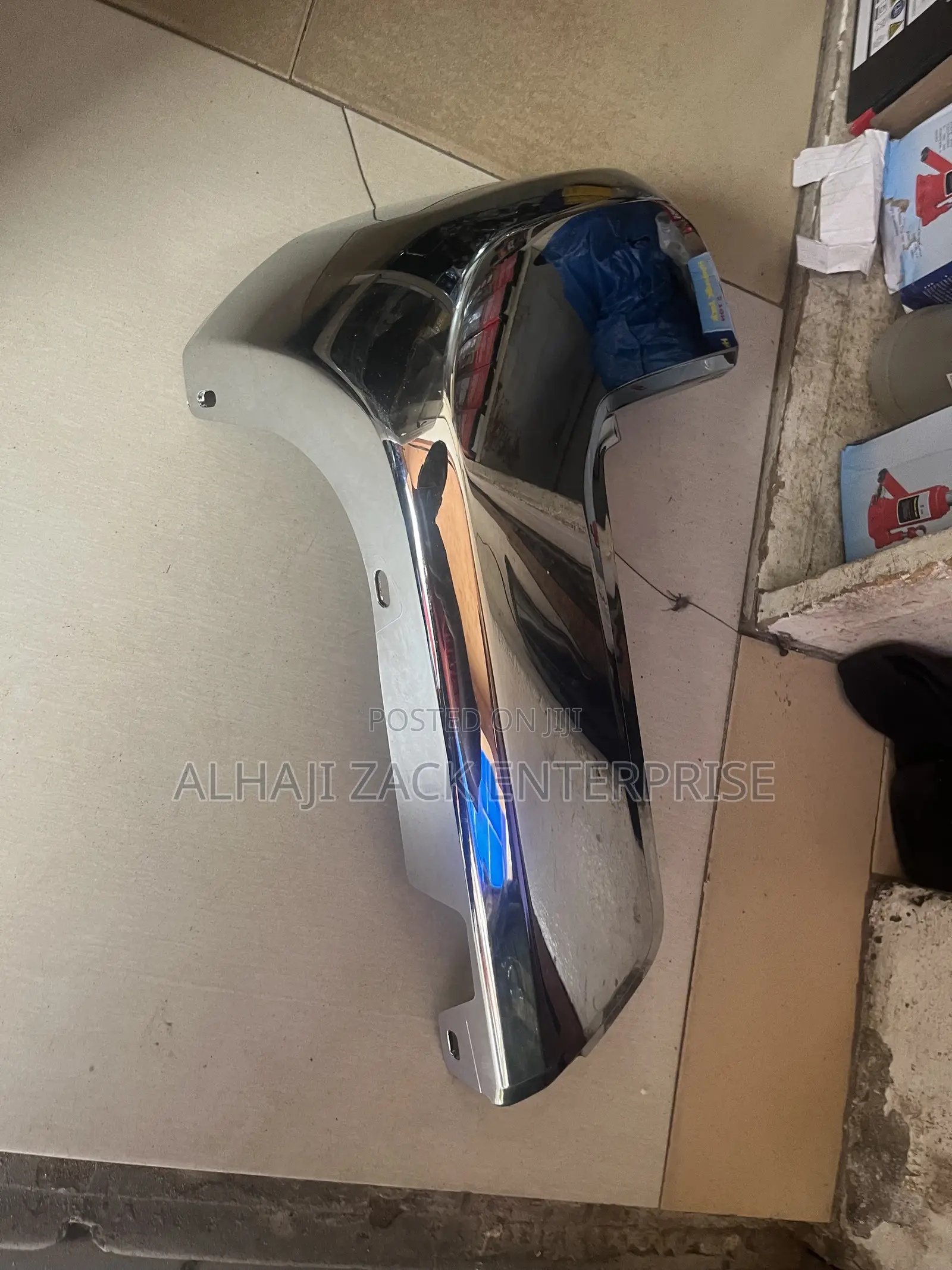 Tacoma 2016 Back Bumper Chrome
