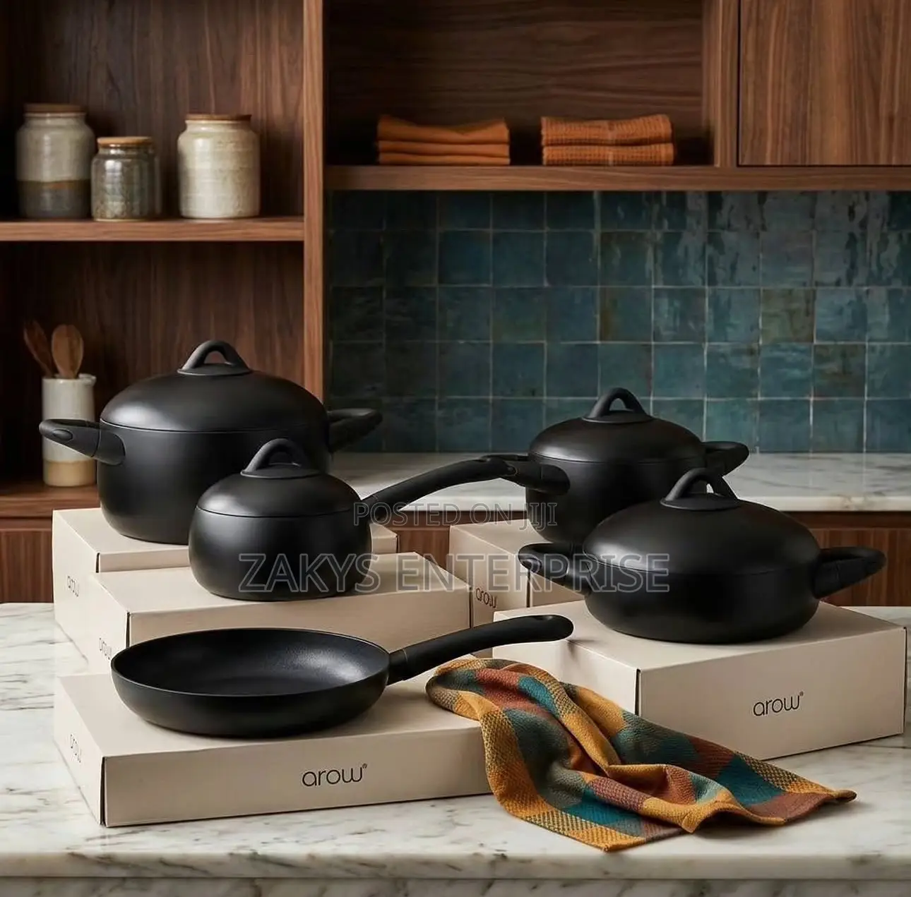 Ucclife Ceramic Luxury Cookware 9pcs