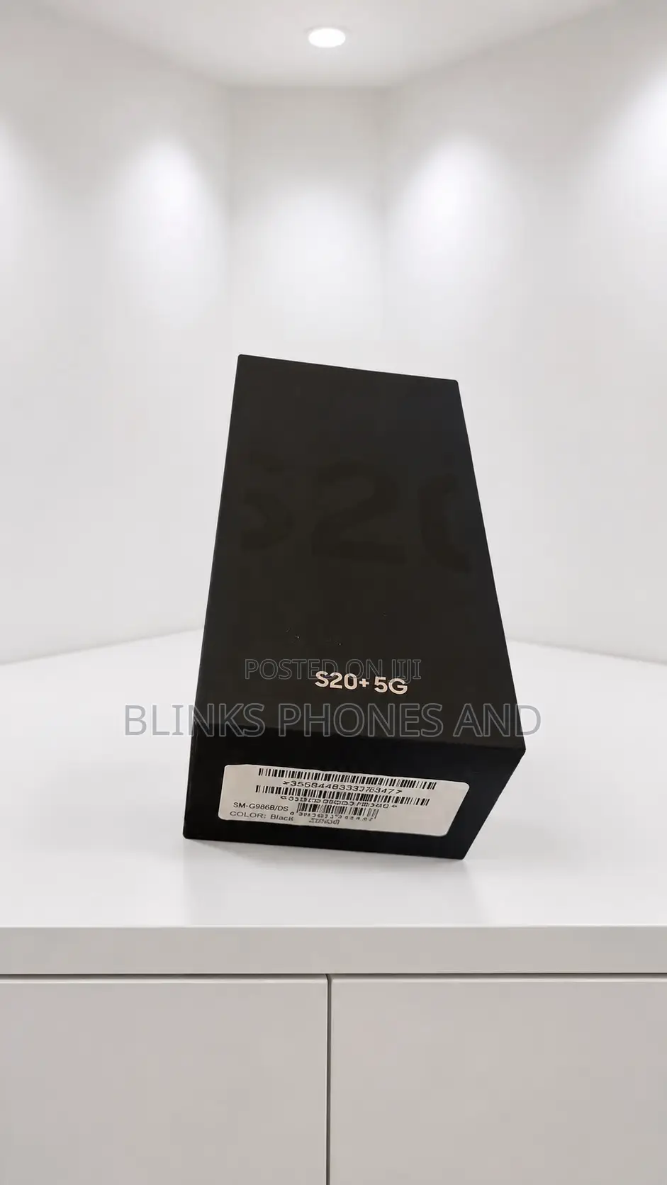 New Samsung Galaxy S20+ 5G 256 GB Black