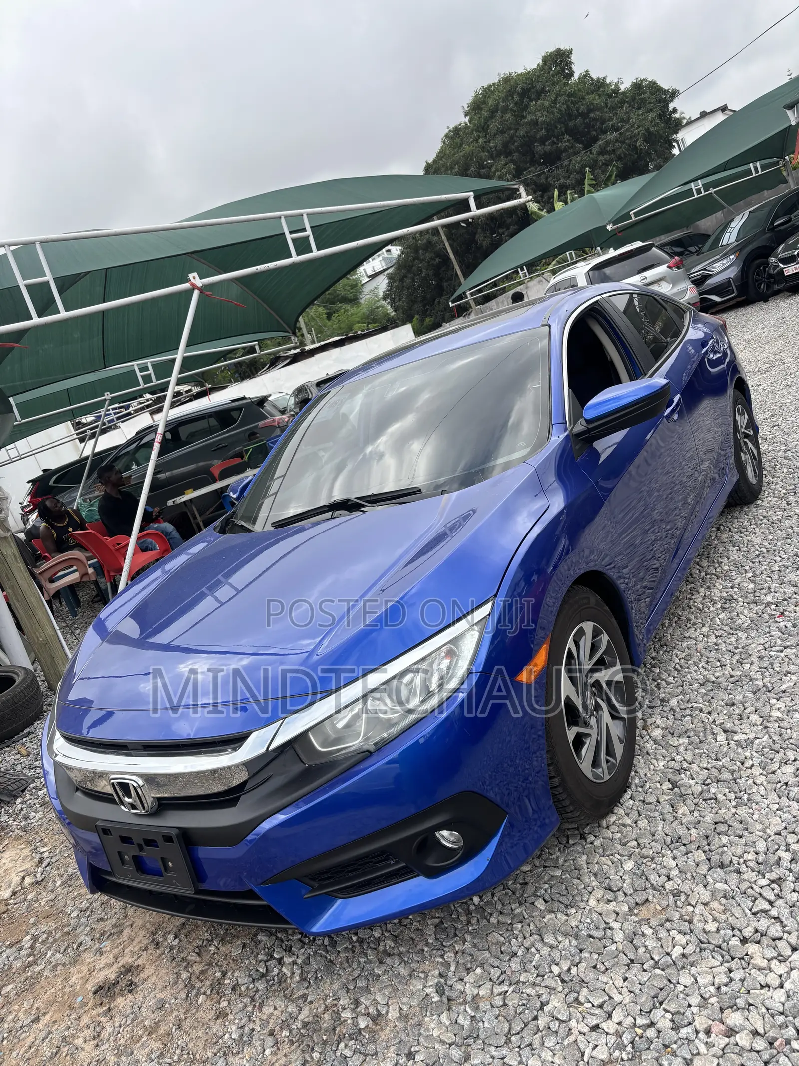 Honda Civic EX-L Sedan 2018 Blue