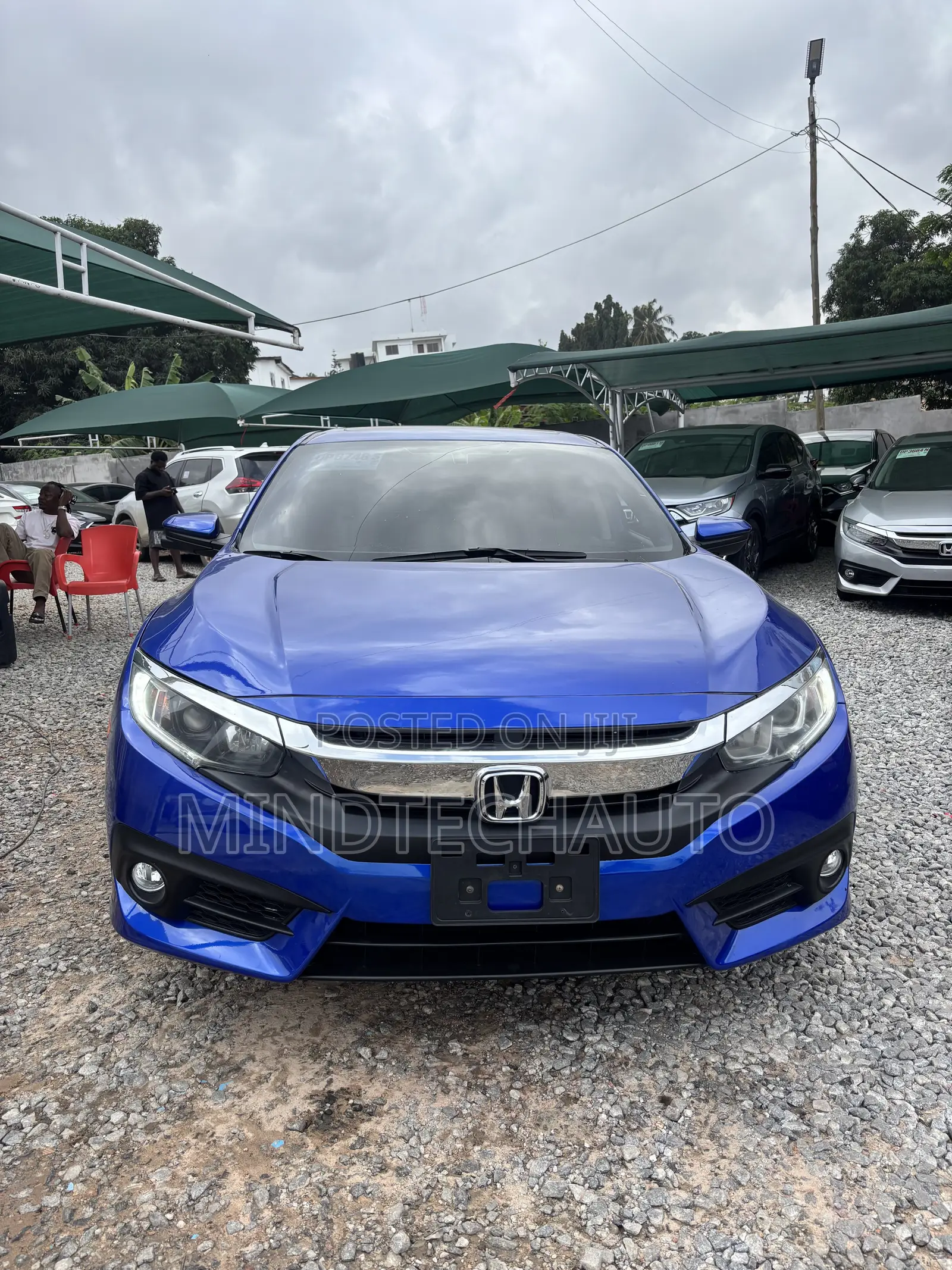 Honda Civic EX-L Sedan 2018 Blue
