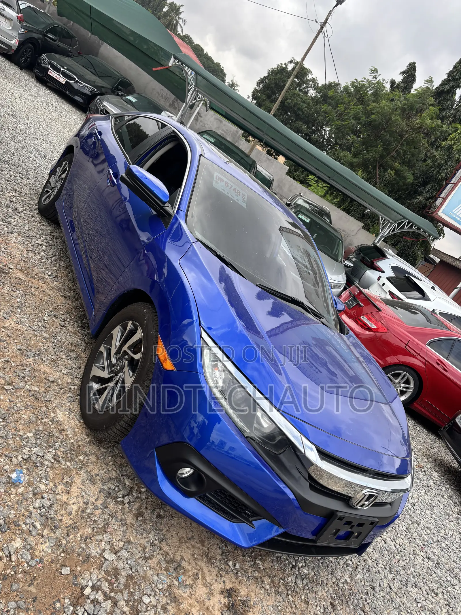 Honda Civic EX-L Sedan 2018 Blue