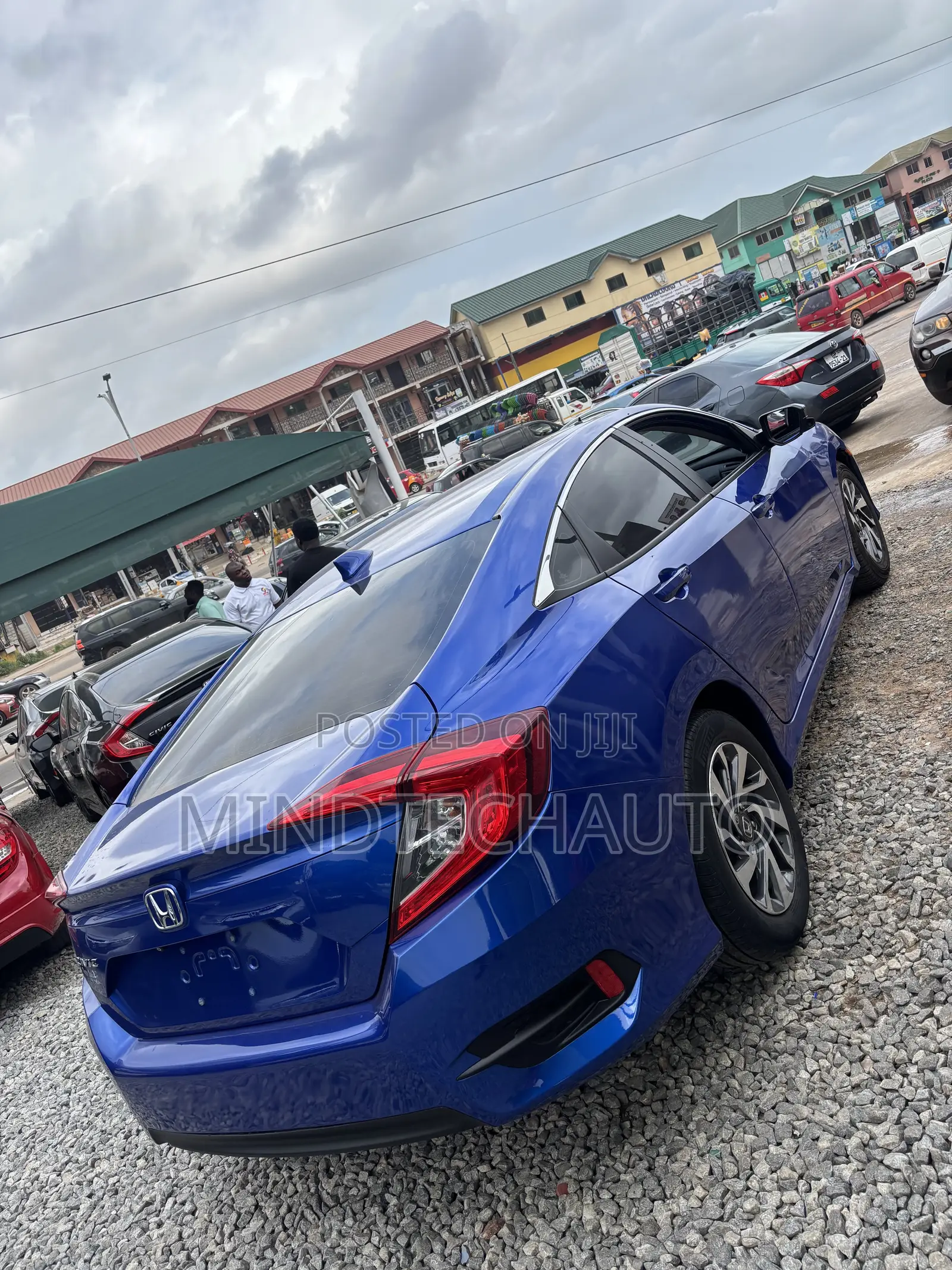 Honda Civic EX-L Sedan 2018 Blue