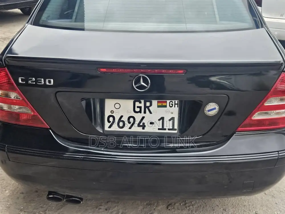Mercedes-Benz C230 2007 Black