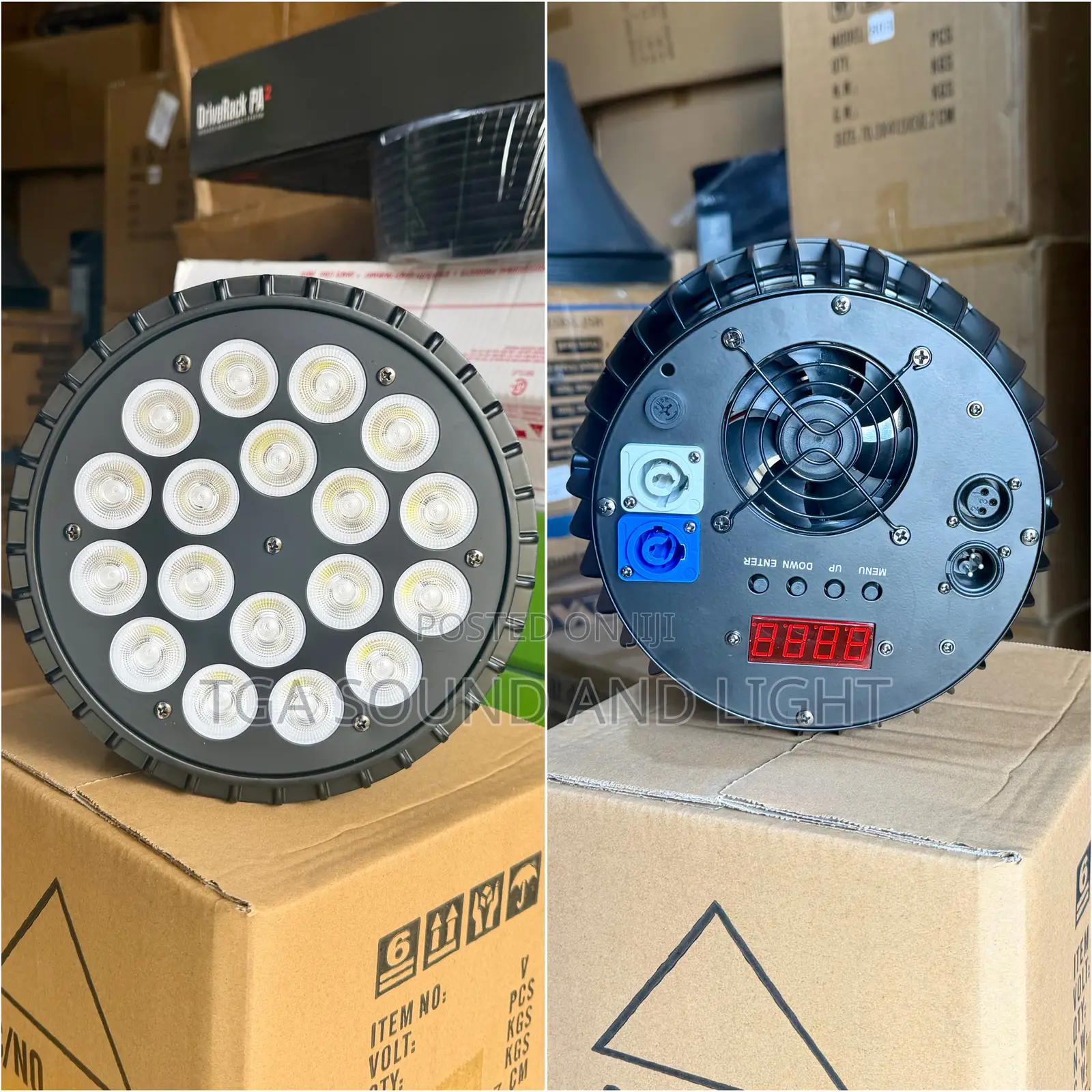 Flat Led Par 18 Lamp Stage Light