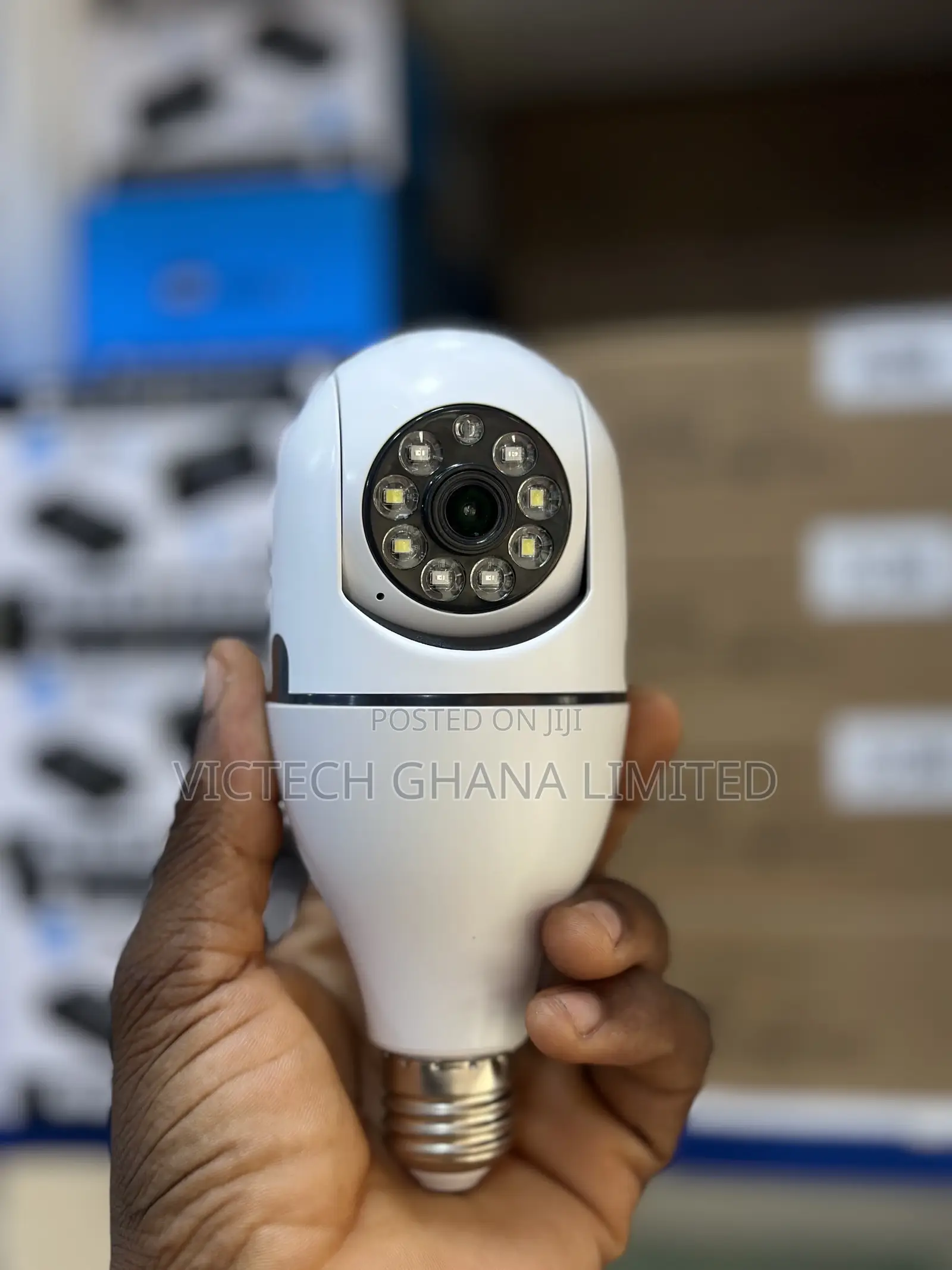 Smart Bulb Security Camera